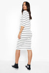 3/4 Sleeved Midi Dress