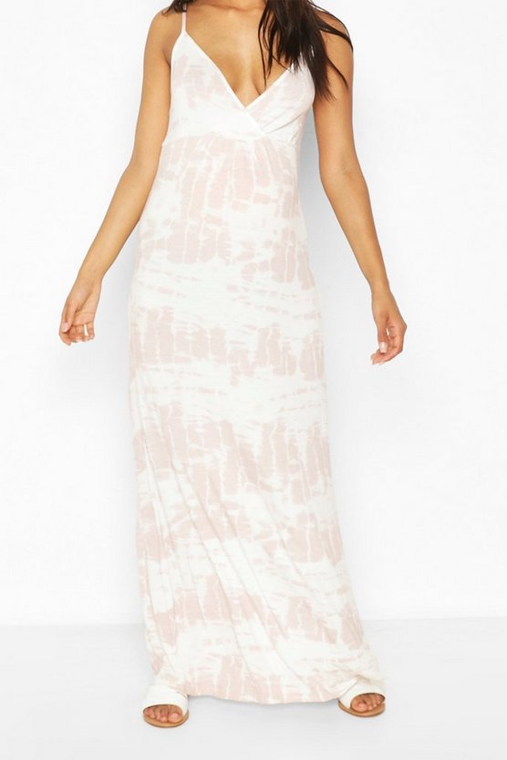 Maternity Tie-Dye Maxi Dress