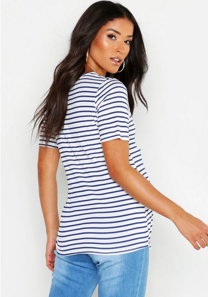 Maternity Striped Tee